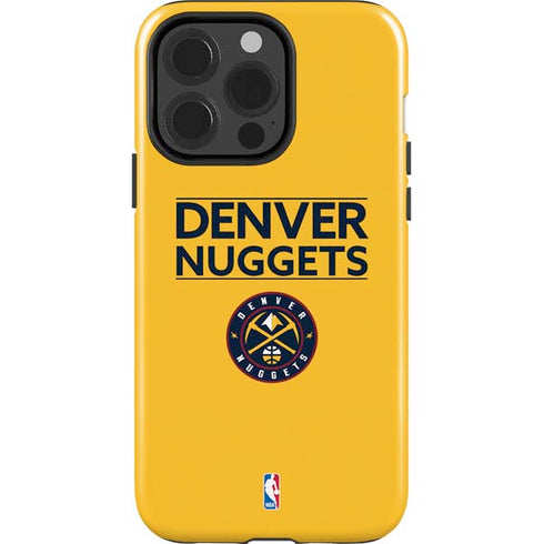NBA Denver Nuggets Standard - Blue iPhone 15 Pro Impact Case
